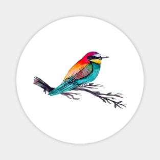 Exotic Bird Art Magnet